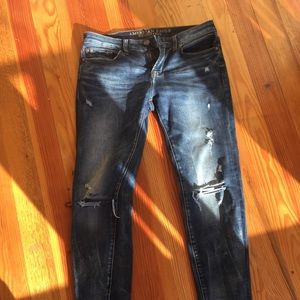 American Eagle skinny extreme stretch jeans